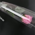 Qiysamall 1 Roll Clear Cellophane Wrap Roll for Gift Flower Bouquet
