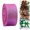 Purple, variant on ZLBDYG 2.5 Inch X 10 Yards Christmas Glitter Wired Ribbon, Shiny Gift Wrapping Ribbon with Iron Wire Edge for Christmas Tree Garland, Wreath DIY Crafts and Xmas Holiday Decorations