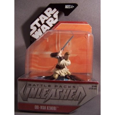 Star Wars Unleashed Battle Pack Singles Obi-Wan Kenobi Action Figure, Star Wars Unleashed Battle Pack Singles > Obi-Wan Kenobi Action Figure By Hasbro