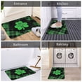 thumbnail image 5 of Honeii St Patrick's day Pattern Door Mat, Welcome Door Mats Outdoor Indoor, Stain and Fade Resistant, Non-Slip Entry Matfor Bedroom, Bathroom, Kitchen, 5 of 7