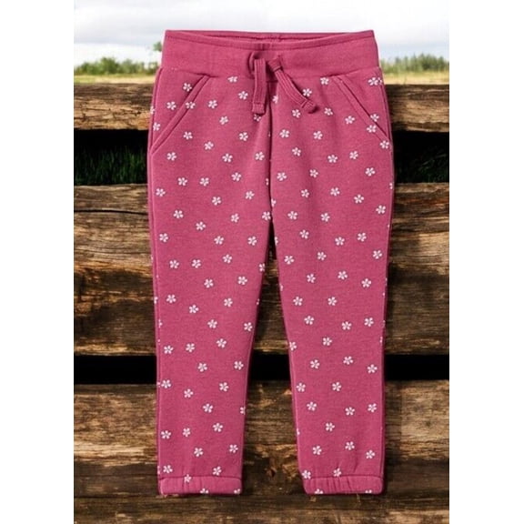 Okie Dokie Baby Girls Tapered Pull-On Pants,Dry Rose Pink, Various