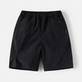 thumbnail image 4 of Kids Boys Shorts Loose Fit Casual Elastic Waist Shorts Drawstring Shorts Athletic Shorts 4-5 Years Boys Clothes Boys Clothes, 4 of 4