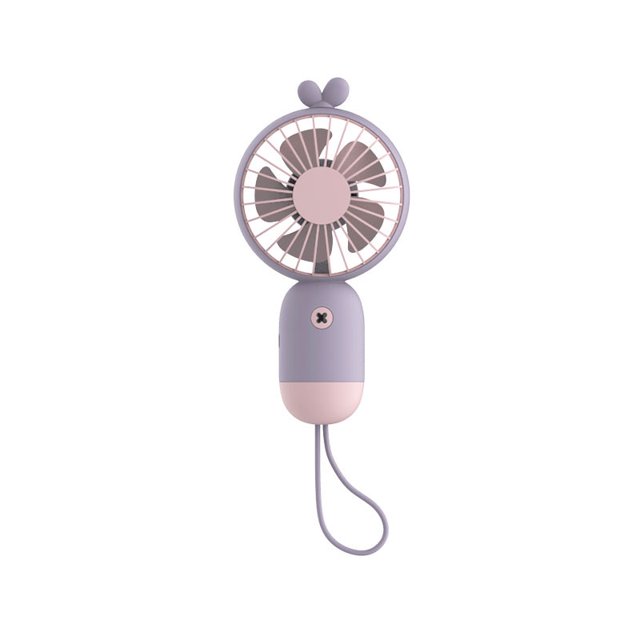 Up to 65% off Cute Fan Creative Handheld With Lanyard Mini Convenient USB Charging Small Fan
