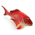 thumbnail image 3 of 1 Pce Modèle de Snapper Rouge Artificiel Jouet Animal Marin Simulé Aquarium Ornement, 3 of 5