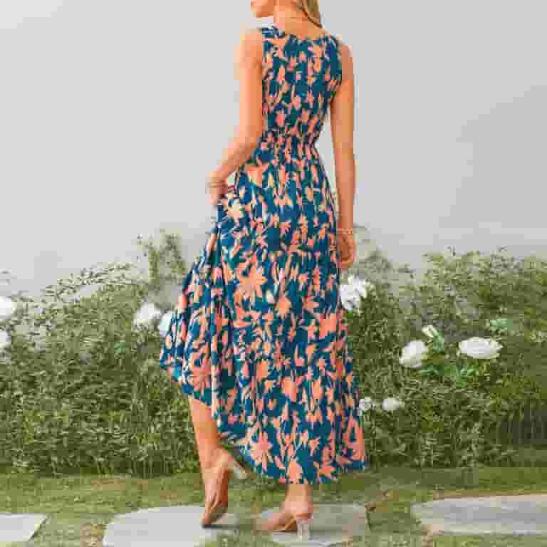 Tea Party Dresses for Woman, Wrinkle-Resistant Outdoor Dinner