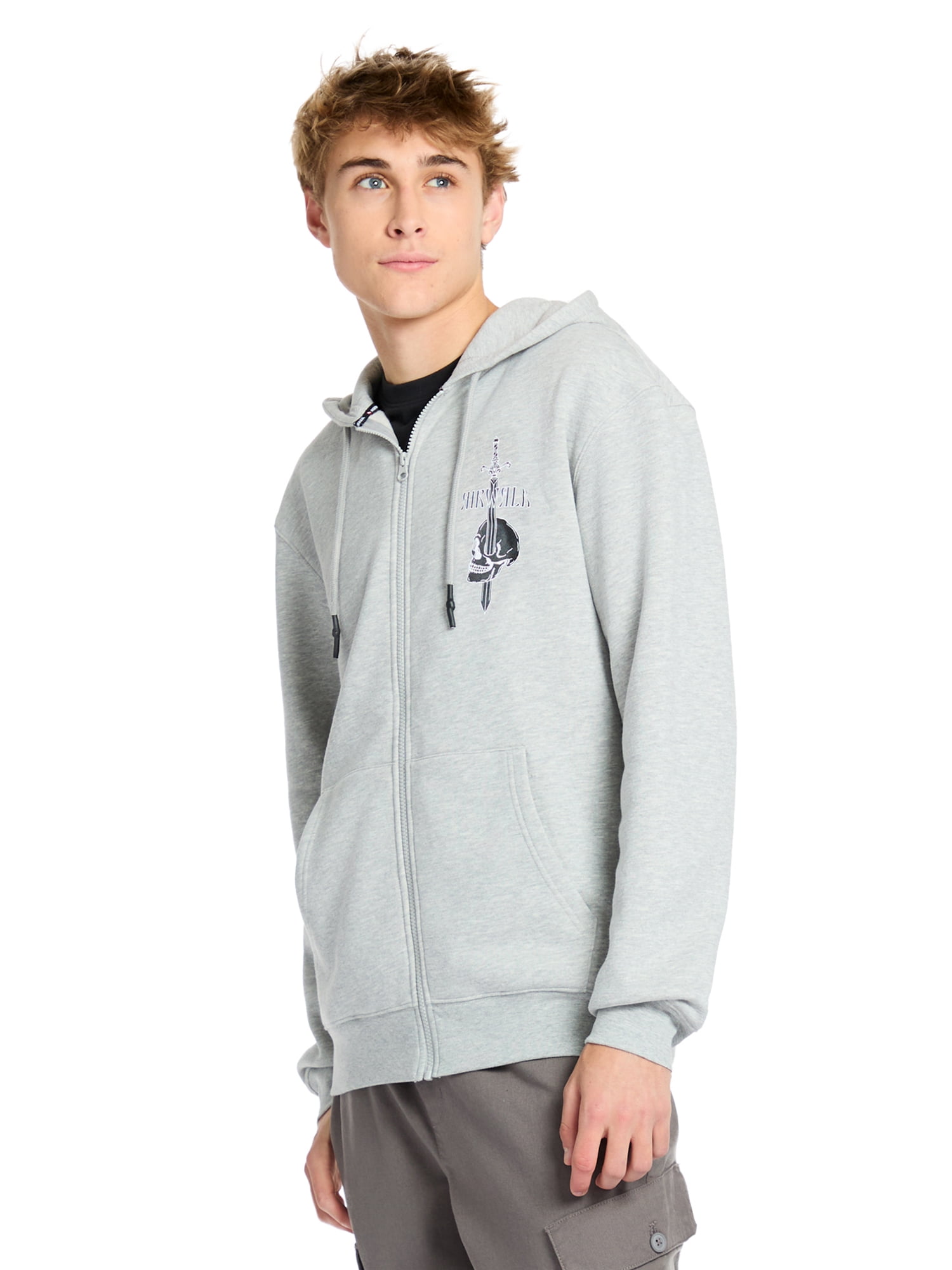 Airwalk Men's & Big Men's Zip Up Hoodie Sweatshirt, Sizes XS-4XL