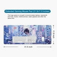 thumbnail image 5 of Purple Gaming Mouse Pad Anime Large Mouse Pad XL Desk Mat 31.5x11.8x0.12 inch Large Desk Pad Japan Keyboard Pad (Japanese), 5 of 6