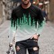thumbnail image 2 of Hombres Casual Cuello Redondo 3D Impresión Digital Pullover Fitness Deportes Manga Larga Camiseta Blusa Pompotops oipoqjl5575, 2 of 3