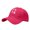 Hot Pink, variant on Hot Pink Small Logo Embroidery Adjustable Baseball Cap Soft Cotton Female Daily Fashion Casual Dad Hat