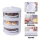 thumbnail image 3 of Cubierta De Aislamiento De Alimentos Apilable Caja De Almacenamiento De Conservación De Calor A Prueba De Polvo Para Cocina Casera sonducket HA035346-00, 3 of 6