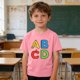 thumbnail image 2 of Camiseta de Manga Corta Linda para Niños, Camiseta de la Temporada de la Escuela de Impresión Gráfica, Camisetas de Manga Corta de las Niñas Suaves para Niños de Edades 3-10, 2 of 9