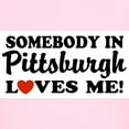 thumbnail image 3 of CafePress - Somebody In Pittsburgh Loves Kids Light T Shirt - Light T-Shirt Kids XS-XL, 3 of 4