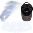 thumbnail image 1 of 24 piezas de insertos de plástico para gorras de béisbol, moldeadores transparentes, soporte para ala de sombrero, 1 of 9