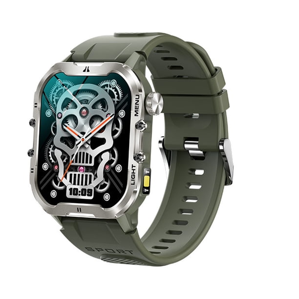 Reloj electrónico Pisexur para hombre, pantalla de 1,93 pulgadas, Bluetooth, llamadas, resistente al agua, deportivo, multifuncional, ideal para regalar, para niños, organizador de electrónica.