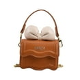 thumbnail image 4 of Bolso de hombro con Bolsos de mujer y niña Bolso de hombro elegante y moderno Marrón Yuyangstore Bolsa de hombro, 4 of 8