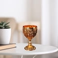 thumbnail image 4 of Copa de vino Macarena Vintage hecha a mano cristal para el hogar boda decoración estilo europeo Oro, 4 of 6
