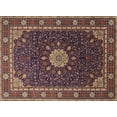 thumbnail image 1 of Ahgly Company Indoor Rectangle Traditional Orange Salmon Pink Medallion Area Rugs, Swatch Sample, 1 of 6