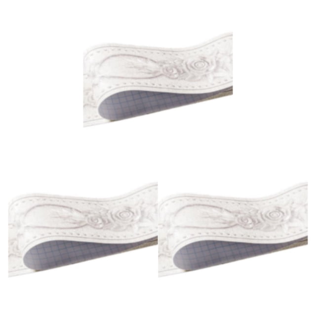 Línea de cintura impermeable de PVC Injueey moda retro para pared adhesivo resistente y duradero en la parte posterior