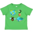 thumbnail image 3 of Inktastic Earth Day Plant a Tree Save the Bees Save the Seas Love Your Mother Boys or Girls Toddler T-Shirt, 3 of 5