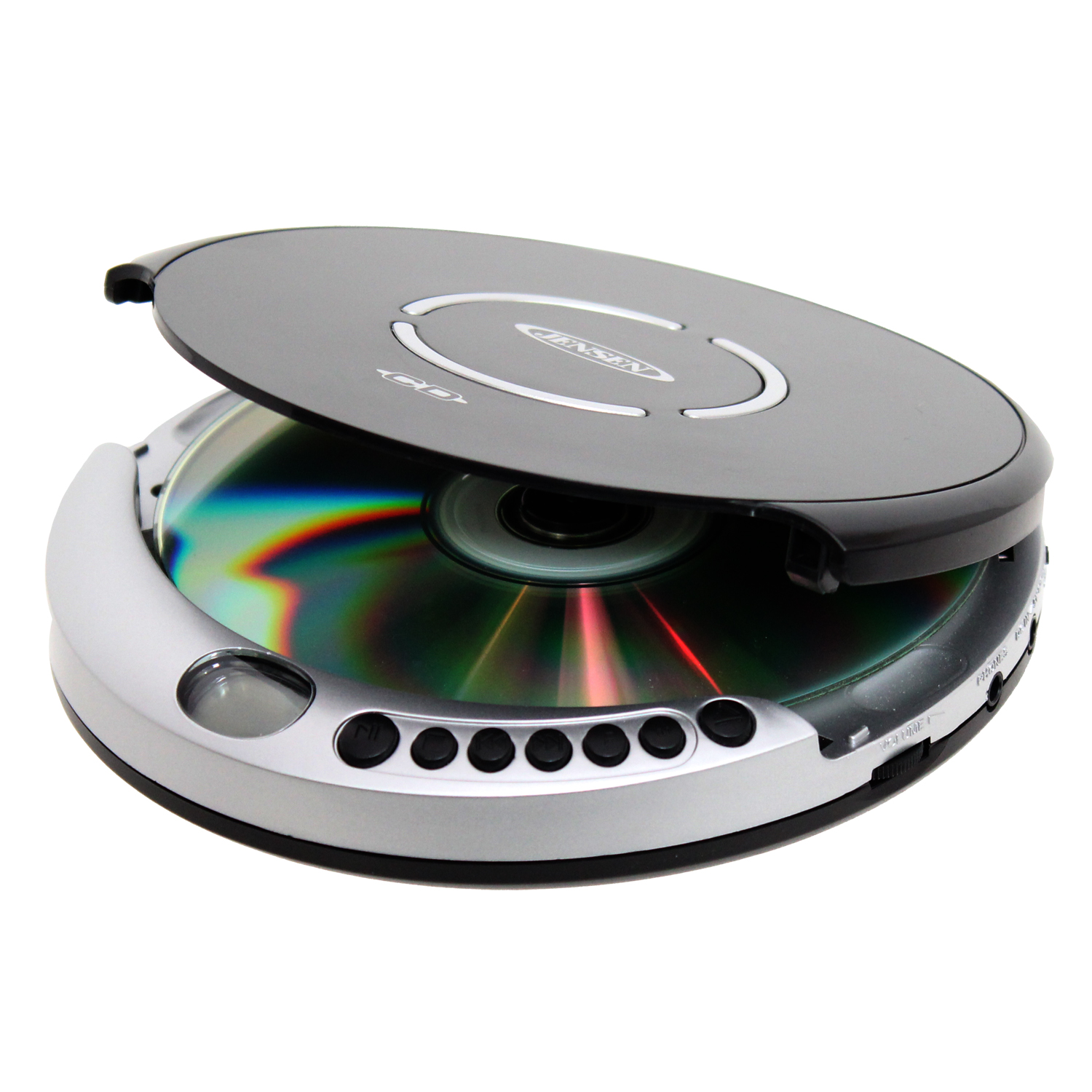 Jensen CD-60R Portable CD Player with Bass Boost - image 2 of 3