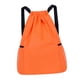 thumbnail image 4 of Mochila con cordón, ligera, informal, para el día a día, para viajes Naranja, 4 of 9