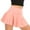 Pink, variant on IROINNID Short Elastic Waist Skirt For Women Fake Two-piece Running Casual Yoga Tennis Skirt Solid Color Skirt
