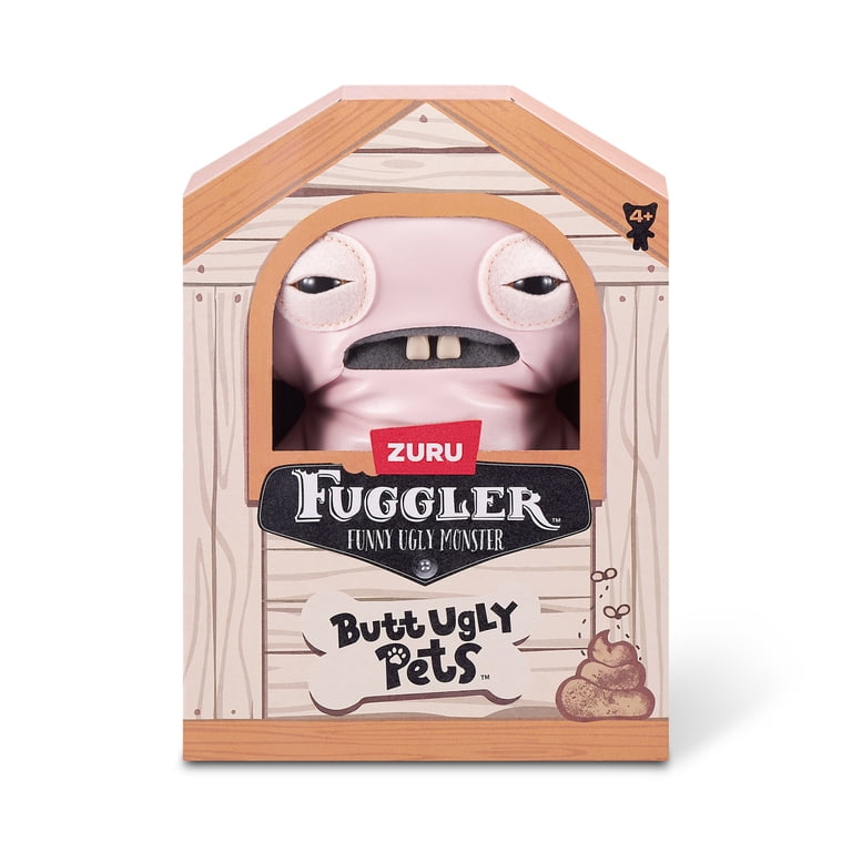 Fuggler, Plush Toy, 9 inch Butt Ugly Pets - Uncladimir Tootin