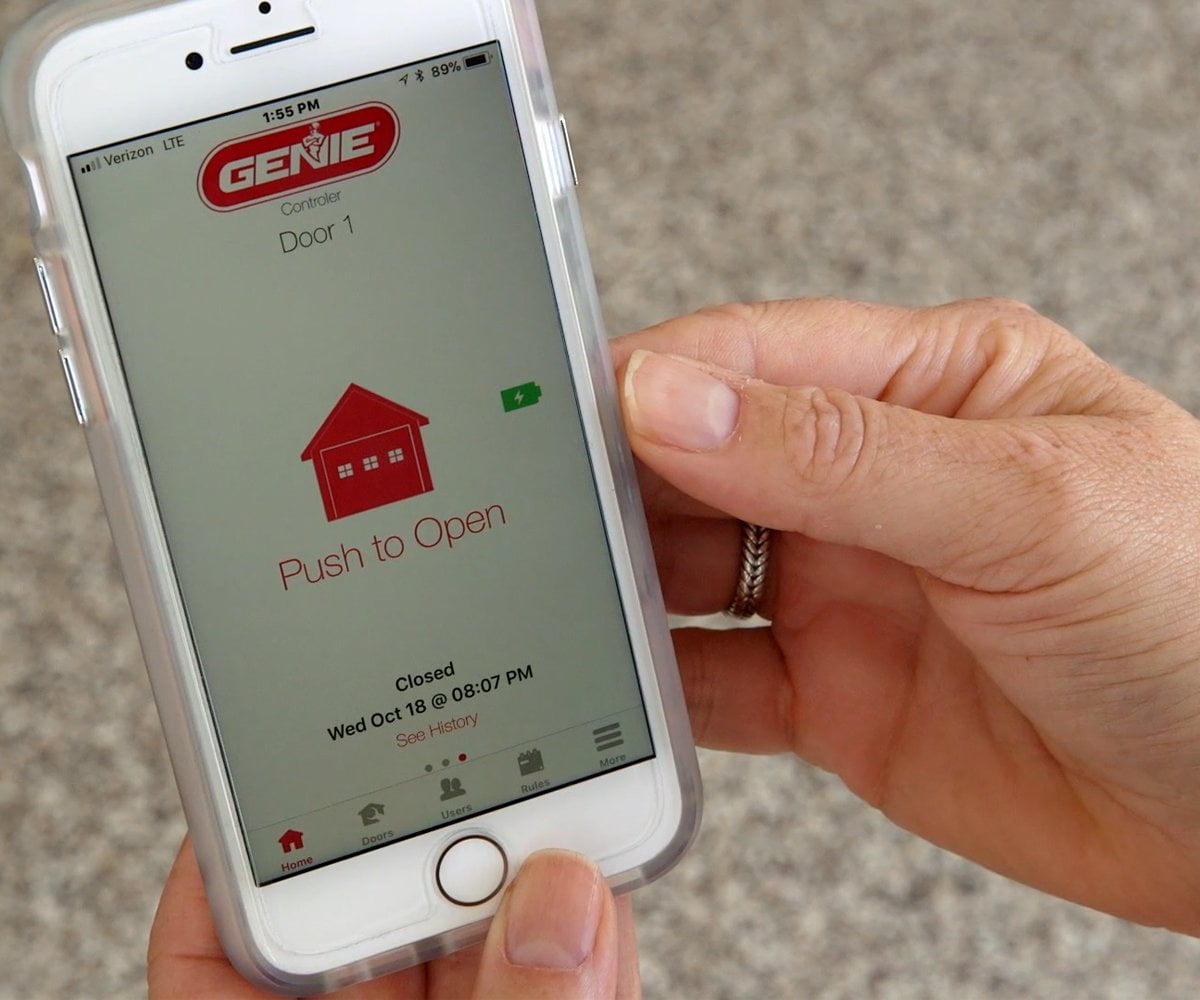 Genie 39226r Aladdin Connect Wifi Garage Door Controller By Genie