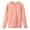 Pink, variant on Ladies Tops Elegant And Casual Quilted Fashionable Warm Long Sleeved Cardigan Autumn Clothes
