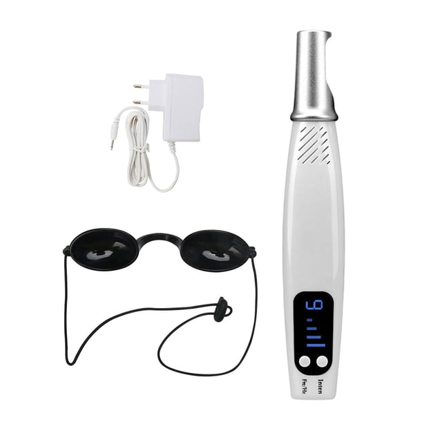 Picosecond Pen,Portable Handheld Picosecond Pen Professional,Multifunction Picosecond Skin beauty Device,Plug in Picosecond pen Face Cleaning Tools,Picosecond Picosecond Light Fernando Bolígrafo de picosegundos