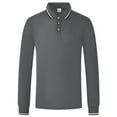 thumbnail image 4 of pstuiky Camisas suaves de manga larga para hombre, Camisa de manga larga con solapa y botones para hombre, de color liso top de hombre xxl, 4 of 7
