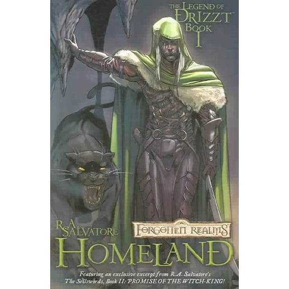 Pre-Owned Forgotten Realms: Dark Elf Trilogy - Homeland v. 1 (Paperback 9781932796407) by R. A. Salvatore, Andrew Daab, Tim Seeley