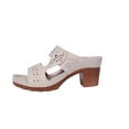 thumbnail image 1 of Sandalias de la Boca Del Pez Del Tacón Del Bloque Brillante de las Zapatillas de Verano de las Mujeres, Zapatos de la Correa Del Tobillo Del Tacón Grueso Del Cuero de Patente, 1 of 9