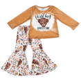 thumbnail image 1 of Dash of Glitter Girls Wild Hair Don’t Care Long Sleeve Pant Set, Sizes 2T-10, 1 of 4