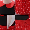 thumbnail image 7 of TAIAOJING Girls Summer Dress for Kids Toddler Polka Dots Dress For Church Holiday Pageant Birthday Party Girl Vintage Bow Dress Gift Clothes Outfit 6-12 Months, 7 of 7