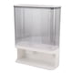 thumbnail image 2 of Contenedor de arroz de 3 l, transparente, hermético, para pared, para cocina, dispensador de granos, cubo de almacenamiento, 2 of 14
