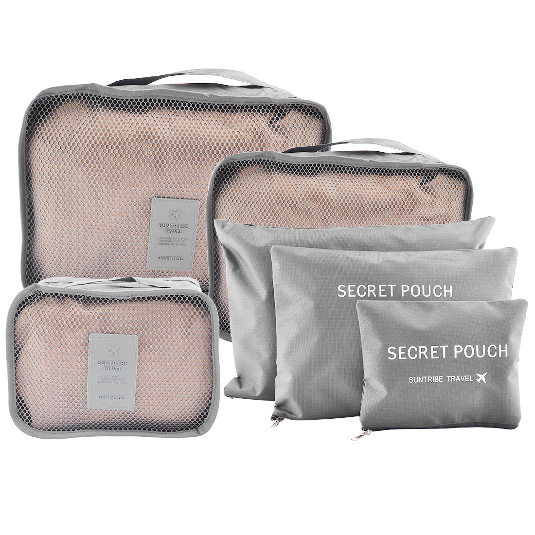 suntribe travel bag with shoe storage