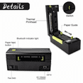 thumbnail image 4 of CNV Thermal Label Printer with Wireless Bluetooth, 4x6 Shipping Labels, 1 Count, 4 of 7