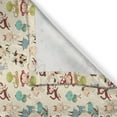 thumbnail image 3 of Ambesonne Chinese Kitchen Curtains, Doodle Zodiac Animals, 55"x39", Multicolor, 3 of 3