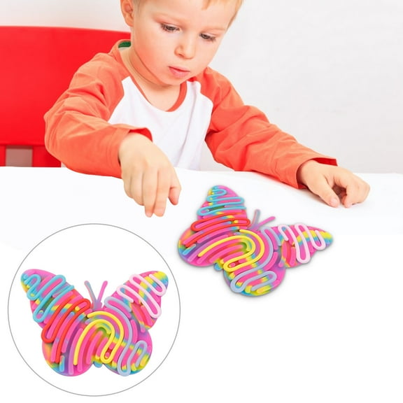 Sensory Activity Board Silicone, for Stress Relief (Colorful)