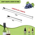 thumbnail image 4 of boquilla de vertido de aireador de vino automático. Decantador de vino inteligente. Bomba dispensadora de vino, el mejor regalo para los amantes del vino o para uso propio (negro mate) XianweiShao 9024715970336, 4 of 5