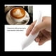 thumbnail image 4 of BolíGrafo EléCtrico Latte Art para Pastel de Café BolíGrafo de BolíGrafo DecoracióN de Pasteles BolíGrafo Tallado de Café Herramientas de ReposteríA para Hornear Blanco, 4 of 5