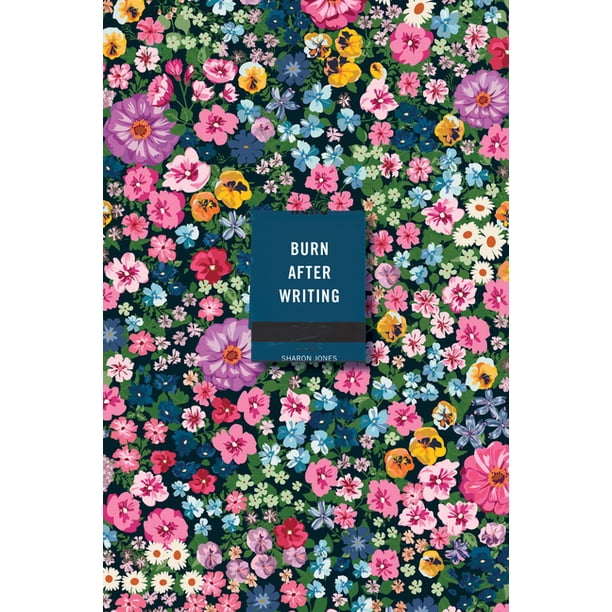 Burn After Writing (Floral) (Paperback) - Walmart.com