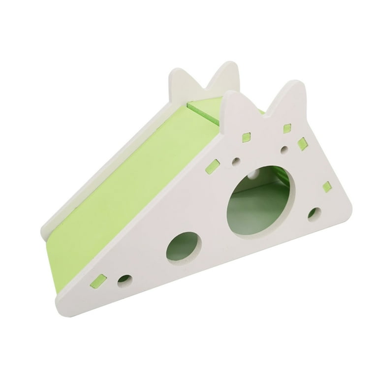 SPRING PARK Hamster Slider House Hideout Hideaway Exercise Toys for Rat,Dwarf Hamster Mouse Small Animal Kingdom,Durable Odorless Non-Toxic Wooden SPRING PARK Hamster Slider House Hideout Hideaway Exercise Toys for Rat,Dwarf Hamster Mouse Small Animal Kingdom,Durable Odorless Non-Toxic Wooden