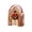 Gingerbread House Style, variant on Christmas Cottage Gift Box with Handle Paper House Treat Box for Candy and Cookies