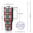 thumbnail image 2 of Christmas 40oz Tumbler– Stainless Steel Insulated Tumbler with Handle and Straw, Large Capacity Travel Cup for Hot & Cold Drinks, 2 of 7