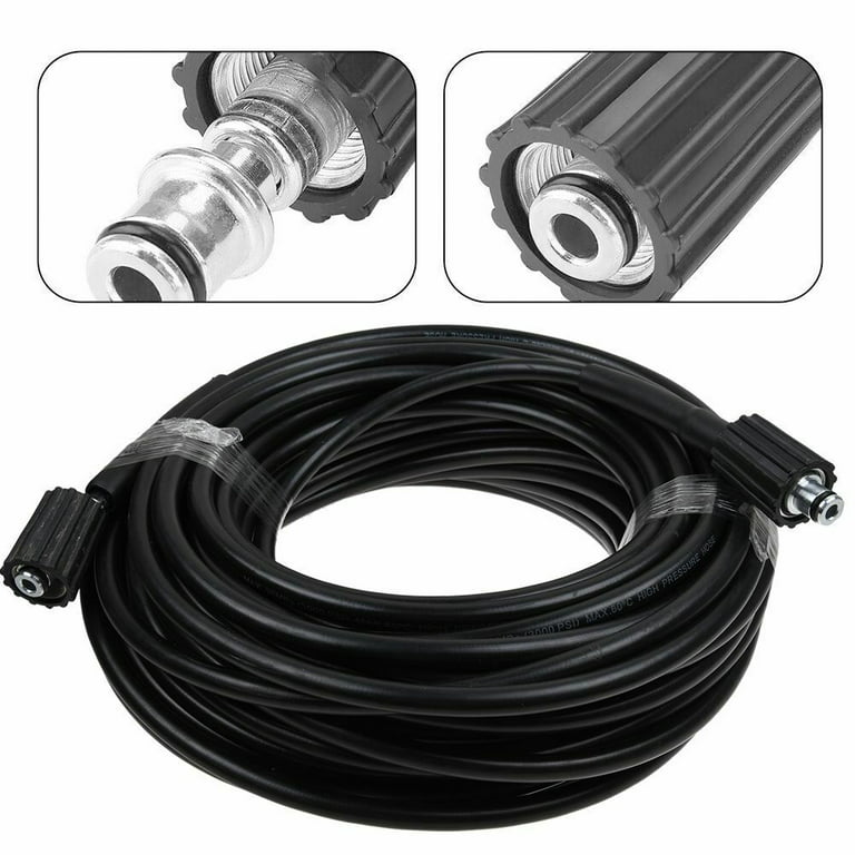 3000PSI Pressure Washer Hose 25/50/100FT High Power Cleaner Extension Pipe  M22 