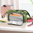 thumbnail image 6 of Nylon Fish Mouth Pencil Case with Large Capacity Zipper Pencil Pouch White Roses in A Vase Pencil Bag Organizers, 6 of 7