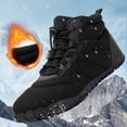 thumbnail image 3 of Venta Directa Fábrica Zapatos Casuales Algodón para Hombres Y Mujeres Invierno Además Botas Nieve Impermeables Terciopelo Que Absorben Los Golpes Botas Altas Algodón Cálidas para Parejas (Negro 43), 3 of 9