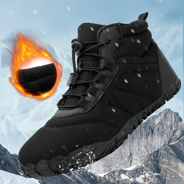 Botas Mujer Hombre Suave Nieve Impermeable Antideslizante para Interior Exterior 45 Negro Likrtyny Tenis De Mujer Tenis De Hombre Bodega Aurrera en linea